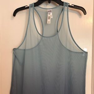 Victoria Secret Ombre mesh racer back tank